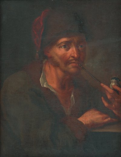 Man with a Pipe by Unbekannt Unbekannt